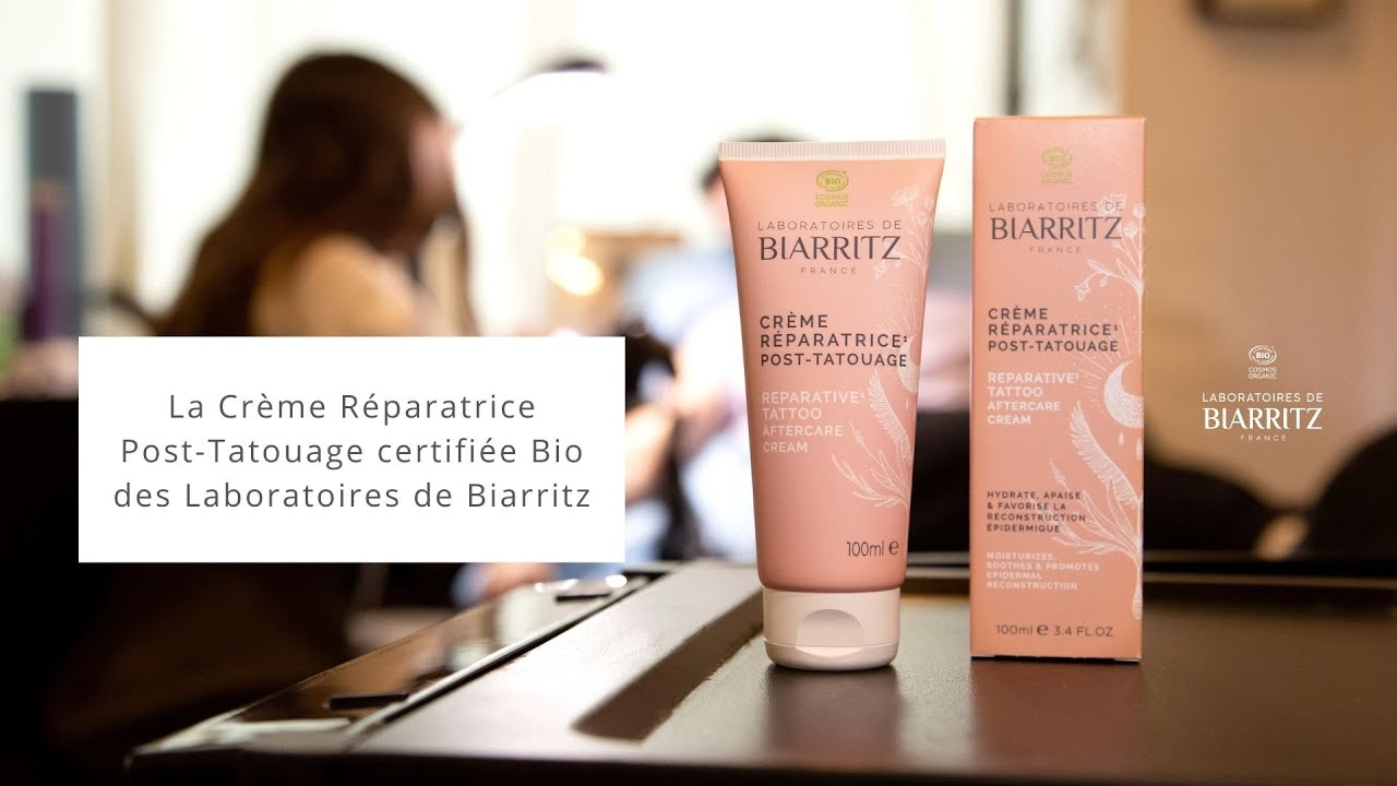 Laboratoires de Biarritz Cica Repa crème réparatrice post tatouage bio