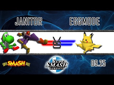 SSS64 #2 - WQ - Eggmode v Janitor SSB64