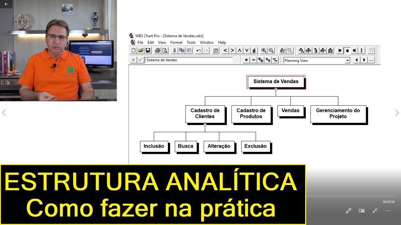 Como fazer a EAP ESTRUTURA ANALÍTICA DO PROJETO na prática