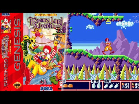 (Genesis / Mega Drive) McDonald's Treasure Land Adventure - Longplay