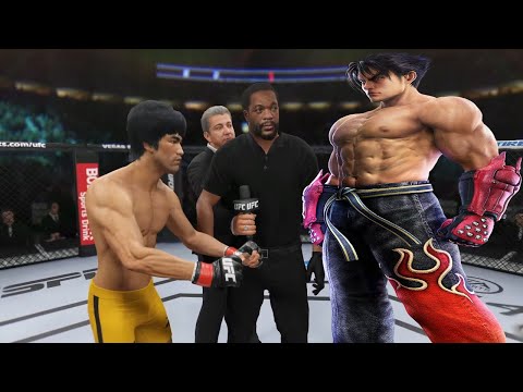 UFC 4 | Bruce Lee vs. Jin Kazama (EA Sports UFC 4)