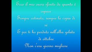 Laura Pausini - Frasi a metà - Testo