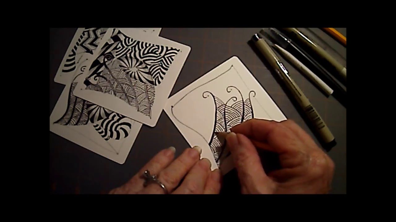 Shattuck Zentangle Pattern Lesson #16