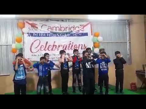 fouzaan ❤️ farzaan...bum bum bole dance new Cambridge public school.......knr.... khanpura