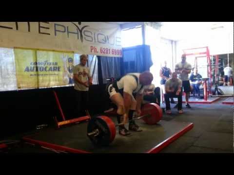 GPC ACT States- Steve Tye pulls 320kg