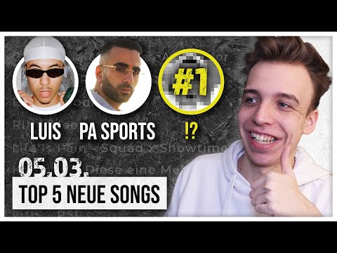 LUIS - RSL ist auf PLATZ ... ⁉️ Top 5 neue Deutschrap Songs vom 05.03.