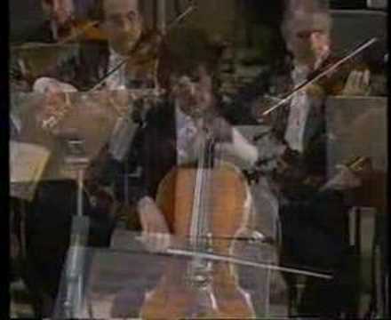 Julian Lloyd Webber and Menuhin play Elgar Cello Concerto