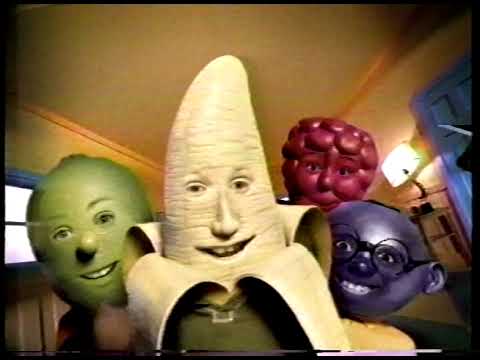 Fruitomic Punch Gushers fruit snacks commercial - 1995