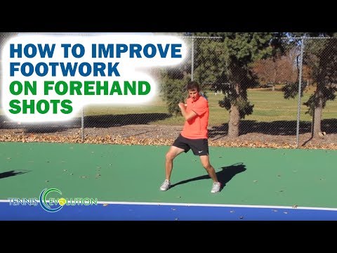 How To Improve Your FOOTWORK On Your FOREHAND In Simple Steps | Online Tennis Lessons