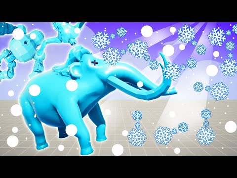 SNOW CANNON - EPIC FREEZE EVERY UNIT | TABS - Totally Accurate Battle Simulator