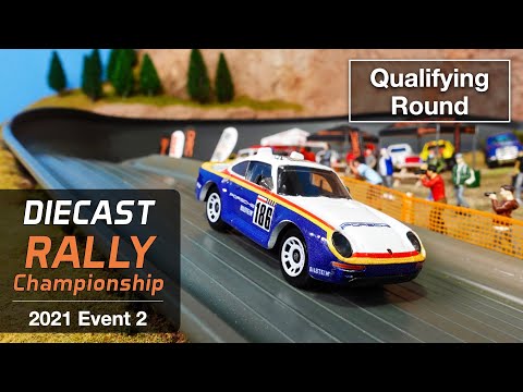 Diecast Rally Car Racing - Event 2 Qualifying pt. 1 - DRC Championship