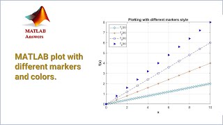 Plot Tutorial 1: Plotting with different marker style.