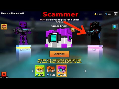 Stealing Gems from Scammers! | Pixel Gun 3D