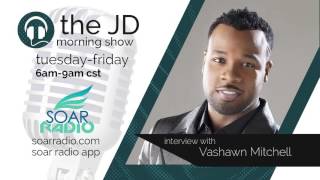 The JD Morning Show interviews Vashawn Mitchell