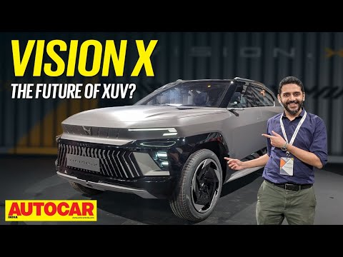 Mahindra Vision X concept - The most road focused Nu_iQ concept | Walkaround | Autocar India