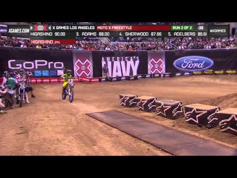 Higashino wins Moto X Freestyle