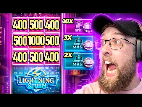 MY BEST SESSION ON THE NEW LIGHTNING STORM GAME SHOW! (INSANE)