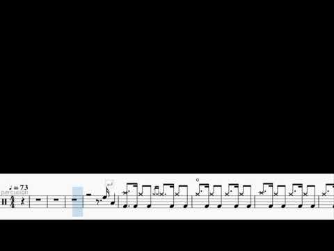Y sólo se me ocurre amarte (drum cover w/score)