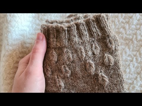 (FR) Yarnflakes en français 52 - Feuilles, torsades et filage de laine