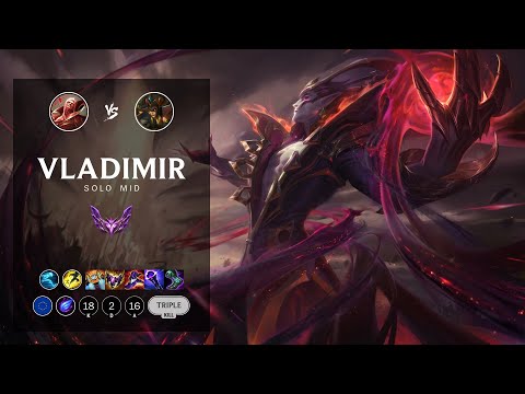 Vladimir Mid vs Cassiopeia - EUW Master Patch 12.6