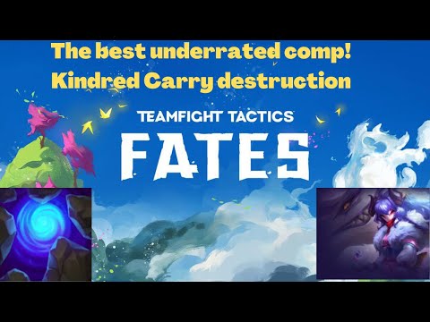 TFT set 4 Kindred most underrated carry is OP! Patch 10.24B
