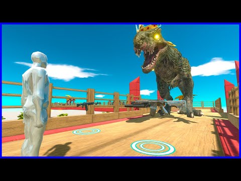 DEFEAT ALL BOSSES AND REACH THE END | AVATAR FPS | Animal Revolt Battle Simulator