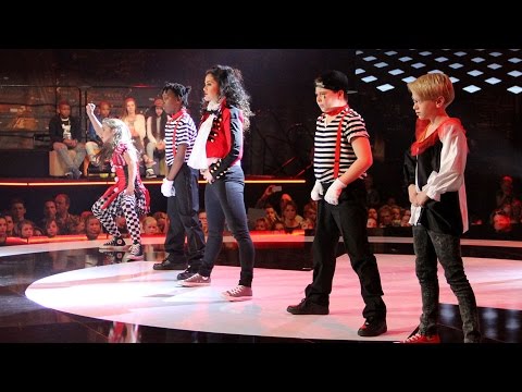 Optreden team Anna-Alicia - Finale Junior Dance 2015