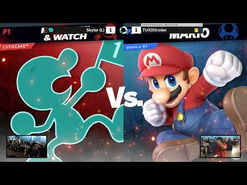 Sink or Swim 143 SSBU Grand Finals - TUX|Stroder  vs Skylar (Game and Watch)