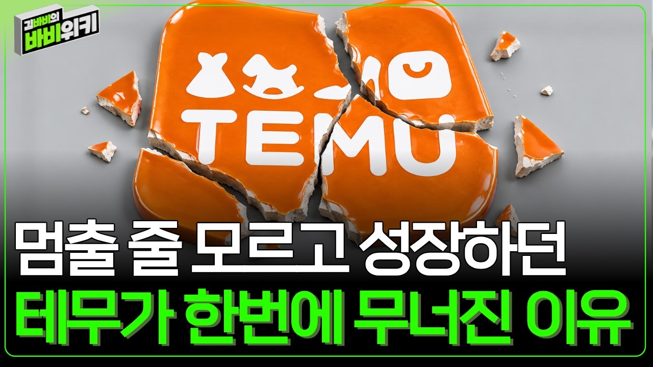 김바비의 바비위키 - 테무의 초저가 꼼수, 결국 막혔다! 중국 쇼핑몰에 무슨 일이
