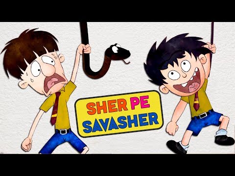 Bandbudh Aur Budbak - Episode 64 | Sher Pe Savasher | Funny Hindi Cartoon For Kids | ZeeQ