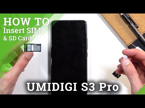 How to Insert Nano SIM & Micro SD Cards in UMIDIGI S3 Pro – SIM & SD Installation
