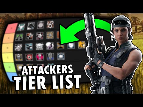 The ULTIMATE 2021 Attacker Tier List - Rainbow Six Siege (Crimson Heist)