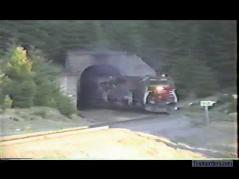 Classic Railroad Series 561 - SP WB at Fields, OR March 31, 1990