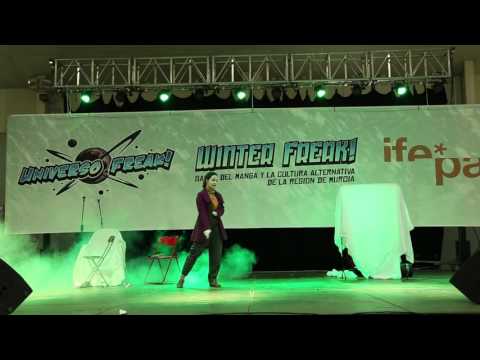Winter Freak 2016 - concurso cosplay grupal - Joker y Harley Quinn (Batman) (Sin audio)