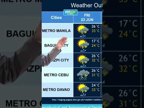 PAGASA Weather Update: Magiging maulan ngayong linggo