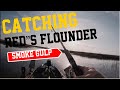 CATCHING REDS FLOUNDER SMOKED GULP JACKSONVILLE FL CREEK