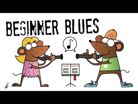 Easy Clarinet Jazz Blues Duet -  Bourbon Street Blues