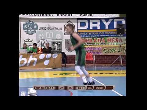 Darko Talic (Kakanj - Igokea) finale kup BiH 17.2.2018.   16 points 4 assists 4 threes