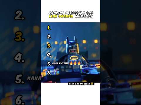 Ranking Lego Batman Moments 😭