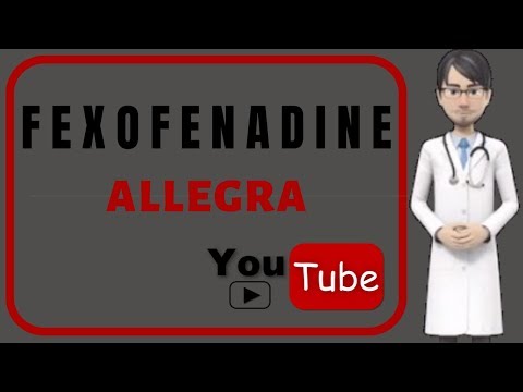 💊What is FEXOFENADINE (ALLEGRA). Side effects,...