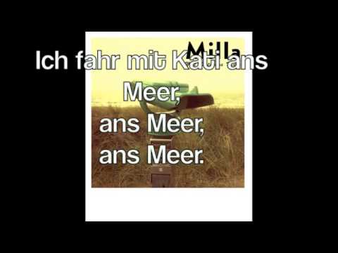 Alex Milla - Mit Kati ans Meer (Lyrics)