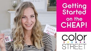 Getting your COLOR STREET Business Started For Less | Epoddle Nails