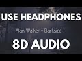 Alan Walker - Darkside (feat. Au/Ra and Tomine Harket) | 8D AUDIO