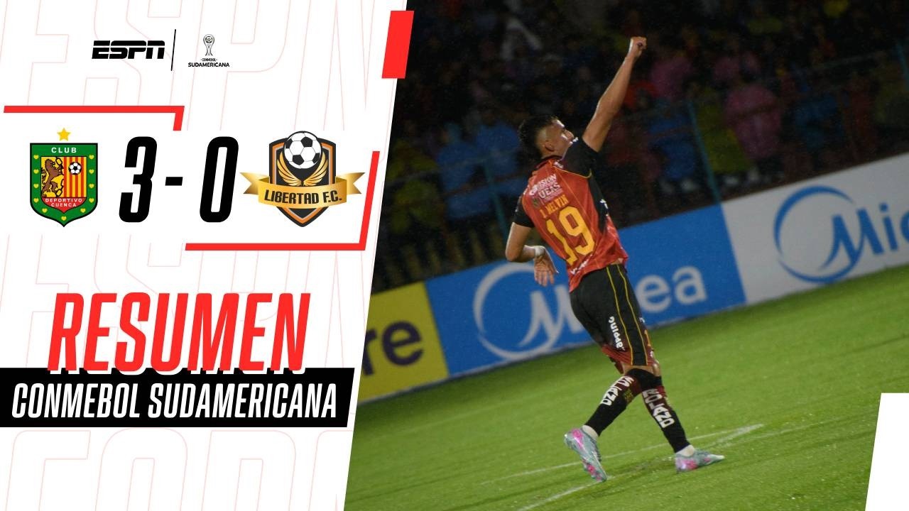 EL CUENCA SE FLOREÓ EN CASA Y SACÓ BOLETO A LA FASE DE GRUPOS | Dep. Cuenca 3-0 Libertad | RESUMEN