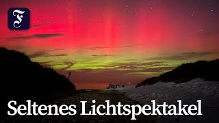 Polarlichter über Mitteleuropa