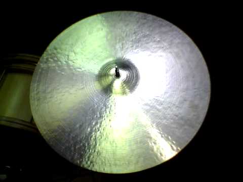 20 HSB Half Kontroversial Crash/Ride, 1746g - Handcrafted cymbals by Craig Lauritsen.MOV