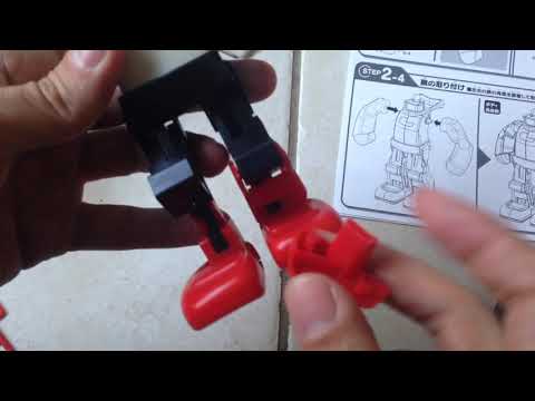Robi2 takara tomy unbiased unsponsored step by step assembly Humanoid walking robot part 3