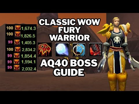 How can I do more DPS on bosses in AQ40 as a Fury Warrior?