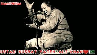 ustad Nusrat Fateh Ali Khan Whatsapp Status Video | NFAK Lines | NFAK Best Status Lines