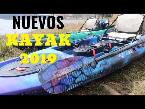 Nuevos Kayak de Pesca!! Vibe kayak Sea Ghost 110 y Yellowfin 120 (2019)
